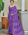 Ravishing 1-Minute Ready To Wear Mul Cotton Printed Saree