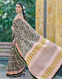 Engaging 1-Minute Ready To Wear  Mul Cotton Digital Printed Saree