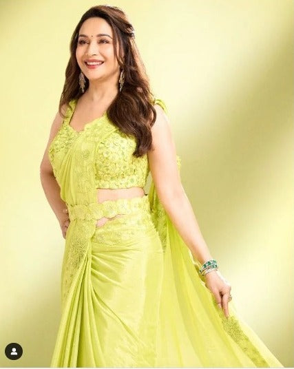 Bollywood Style Embroidery Fancy Work  - Madhuri Dixit