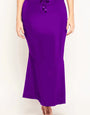 Comfortable Saree Shape Wear - Purple