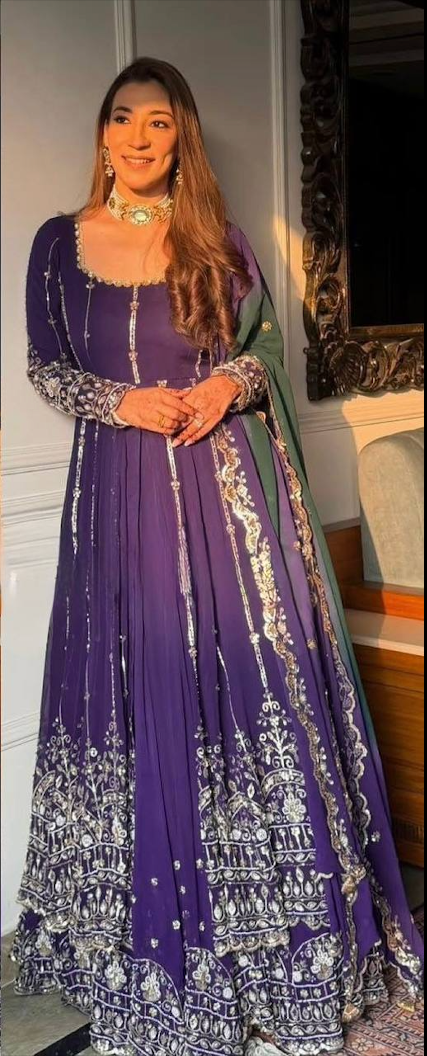 Designer Top, Lehenga and Dupatta Set in Faux Georgette with Thread and Sequin Work – 6000 Series Quality