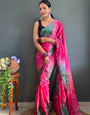 Gratifying 1-Minute Ready To Wear Rani Chiffon Silk Saree