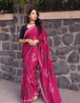 Casual Red Colour 1 Minute Ready To Wear  Mul Cotton Digital Printed Saree With Pocket