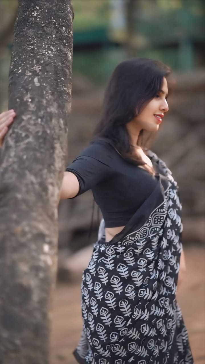 Excellent 1 Minute Ready To Wear Pure Soft Linen silk Saree