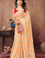 Traditional 1-Minute Ready To Wear  Georgette Saree