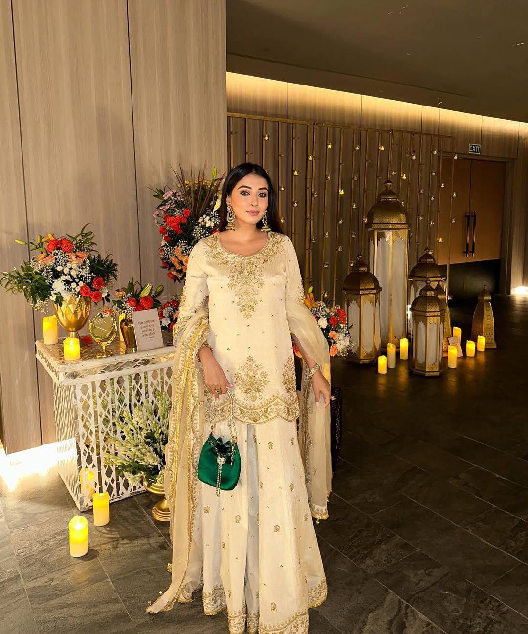 DESIGNER CHINNON SILK SUIT
