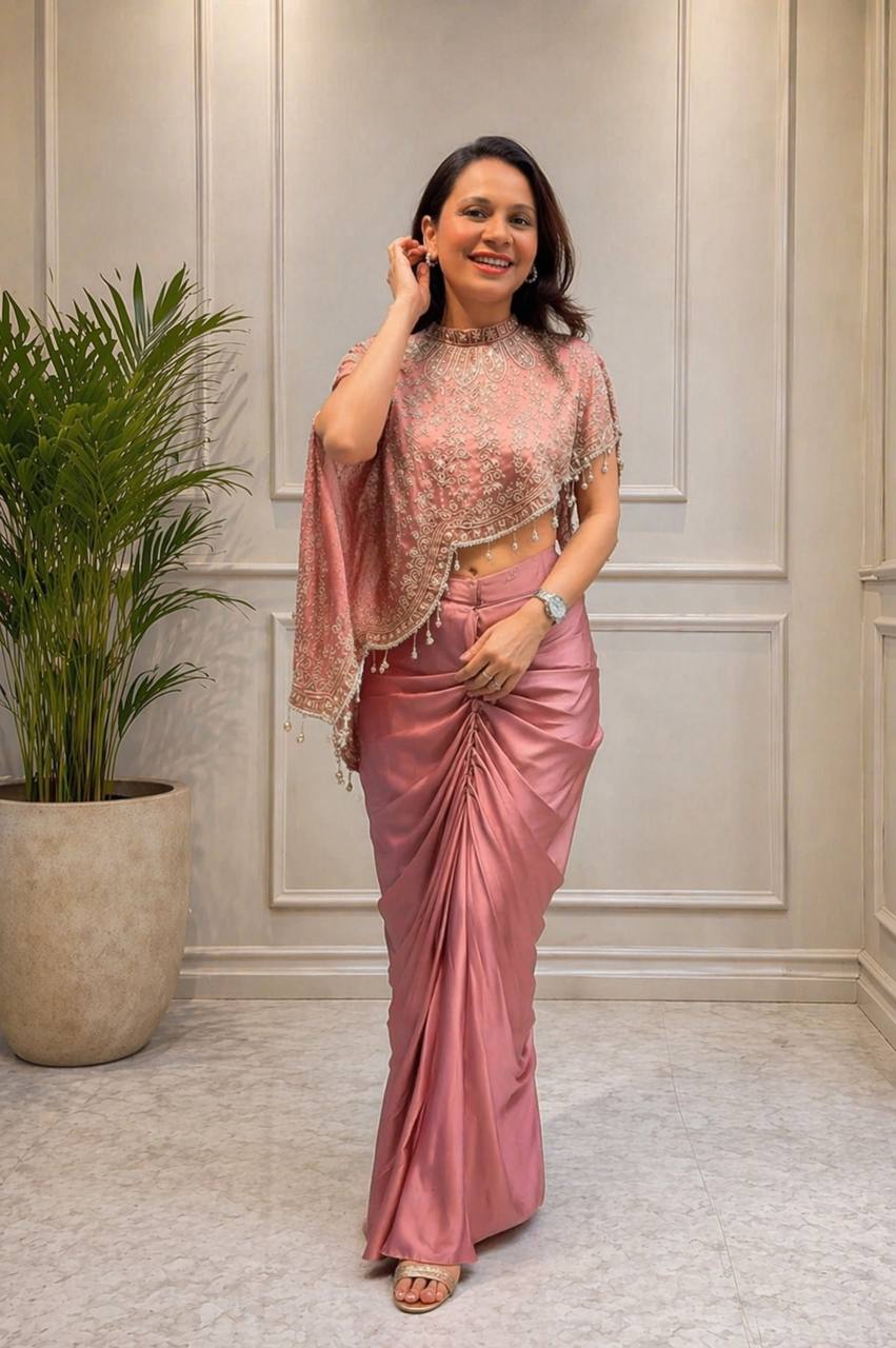 Virella Designer Indo-Western 3-Piece Ethnic Set