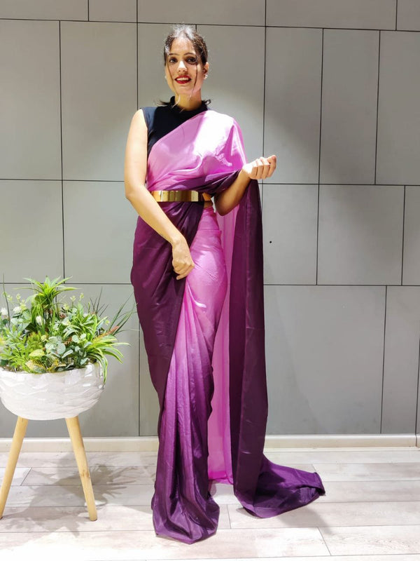 Beautiful Japan Satin Silk Saree With Blouse Piece at Rs 899.00 | Satin  Saree | ID: 26100695748